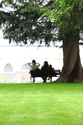 포토 JPG 주간 나무 식물 해외풍경 해외 건축물 공원 외국문화 벤치 의자 중동 휴식 이스탄불 사람 앉기 풍경 잔디 야외 건물 뒷모습 아웃포커스 세명 정원 궁전 터키문화 토프카프궁전 튀르키예 국내포토 자연요소 동양문화 공공시설 건축 나라 아시아 문화 뷰포인트 가구 컨셉 고건축 모션 촬영기법 파일형식