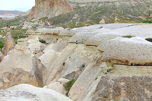 포토 JPG 주간 해외풍경 해외 유적 중동 유적지 자연 바위산 산 카파도키아 풍경 초원 사람없음 야외 관광지 골짜기 암석 돌_바위 바위 기암괴석 버섯모양 버섯바위 파샤바 튀르키예 국내포토 자연요소 모양 전통 나라 아시아 여행 고건축 바위_돌 돌산 생태계 파일형식
