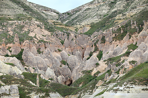 포토 JPG 주간 해외풍경 해외 중동 자연 바위산 산 카파도키아 풍경 초원 사람없음 야외 관광지 골짜기 암석 돌_바위 바위 기암괴석 언덕 버섯모양 버섯바위 파샤바 튀르키예 국내포토 자연요소 모양 나라 아시아 여행 바위_돌 돌산 생태계 파일형식