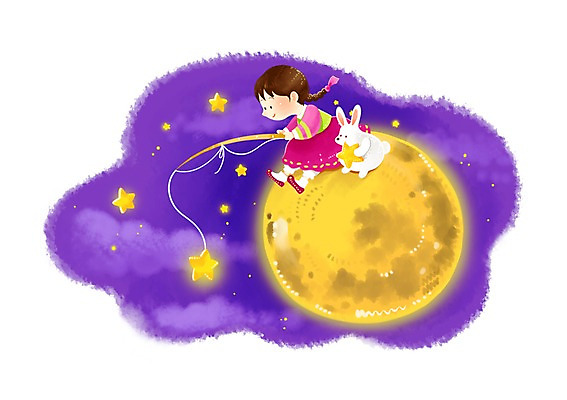 PSD 동물 한마리 전통 여자 명절 행복 별 동물캐릭터 일러스트 밤하늘 낚시 한명 사람 추석 보름달 달 토끼 전통의상 한복 토끼캐릭터 여자만 여자한명만 일러캐릭터 자연요소 캐릭터 1 한국전통 기념일 감정 포유류 하늘 레저 반려동물 야간 파일형식