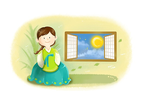 PSD 전통 여자 명절 행복 일러스트 한명 웃음 사람 20대 성인 추석 방 보름달 달 전통의상 한복 여자만 여자한명만 성인여자만 청년만 청년여자만 성인한명만 청년여자한명만 성인여자한명만 성인만 국내일러스트 자연요소 1 한국전통 기념일 감정 표정 청년 파일형식