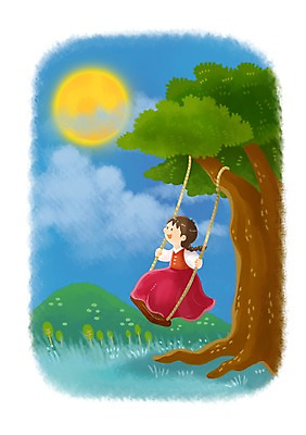 PSD 나무 전통 여자 명절 행복 일러스트 밤하늘 한명 미소 웃음 사람 10대 추석 전통놀이 보름달 달 전통의상 한복 그네 그네뛰기 여자만 여자한명만 십대만 십대여자만 십대여자한명만 국내일러스트 자연요소 식물 1 한국전통 기념일 감정 청소년 놀이 하늘 표정 야간 파일형식