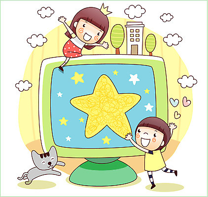 EPS 나무 동물 구름 한마리 여자 남자 별 어린이 일러스트 상상 왕관 미소 웃음 사람 소녀 소년 두명 건물 10대 반려동물 컴퓨터 판타지 모니터 고양이 꿈 소통 십대만 국내일러스트 자연요소 식물 1 건축물 컨셉 포유류 청소년 표정 전자제품 파일형식 벡터