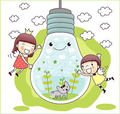 EPS 동물 구름 한마리 여자 남자 어린이 일러스트 전구 상상 왕관 천사 미소 웃음 사람 소녀 소년 두명 10대 반려동물 판타지 고양이 꿈 소통 십대만 국내일러스트 자연요소 1 컨셉 포유류 청소년 표정 파일형식 벡터