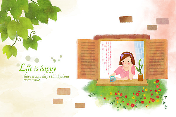 PSD 라이프스타일 여자 화분 커피 잎 일러스트 창문 티타임 휴식 한명 사람 성인 라이프 컵 차 덩굴 창가 화단 여자만 여자한명만 성인여자만 성인만 국내일러스트 식물 1 식기 음료 컨셉 생활 파일형식