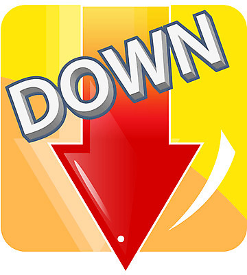 EPS 아이콘 기호 교육 화살표 사람없음 빨간색 하락 교육아이콘 2D아이콘 문자 컬러 컨셉 파일형식 벡터