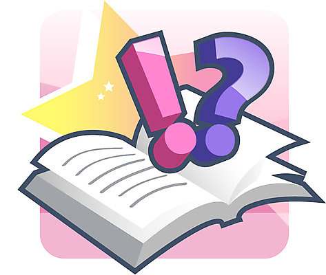 EPS 아이콘 교육 종이 사람없음 책 물음표 느낌표 오브젝트 교육아이콘 2D아이콘 기호 파일형식 벡터