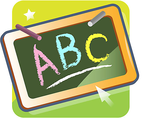 EPS 아이콘 알파벳 영어 교육 사람없음 칠판 오브젝트 분필 교육아이콘 색분필 2D아이콘 문자 초크 파일형식 벡터