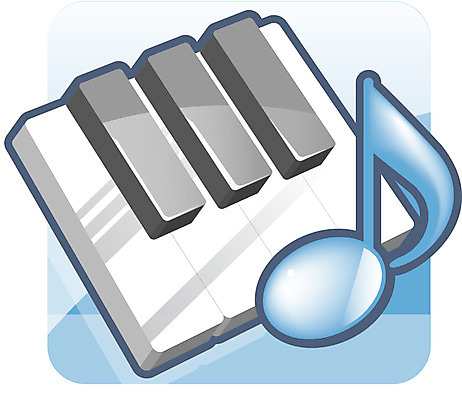 EPS 아이콘 교육 음표 사람없음 건반 오브젝트 교육아이콘 8분음표 2D아이콘 기호 음악 파일형식 벡터