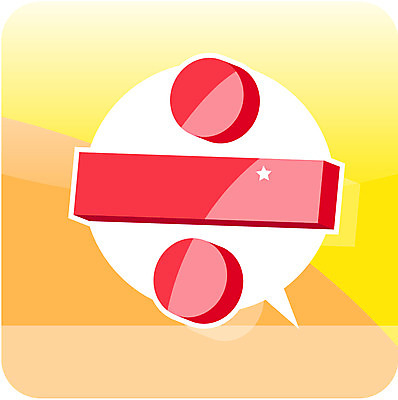 EPS 아이콘 기호 교육 사람없음 빨간색 교육아이콘 나누기 나눗셈 연산 연산기호 2D아이콘 문자 컬러 수학 사칙연산 파일형식 벡터