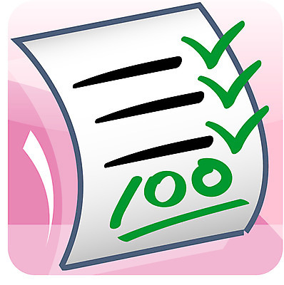 EPS 아이콘 교육 사람없음 시험지 점수 교육아이콘 100점 백점 채점 2D아이콘 성적 파일형식 벡터