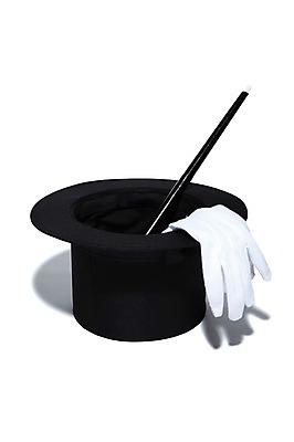 포토 JPG 스튜디오촬영 모자 잡화 장갑 실내 사람없음 놀이용품 마술 오브젝트 마술봉 마술도구 마술사모자 흰장갑 국내포토 모자_잡화 내부 도구 파일형식