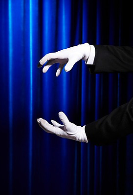 포토 JPG 스튜디오촬영 손 잡화 장갑 신체 손짓 신체부위 마술 커튼 흰장갑 국내포토 모션 실내 사람 파일형식