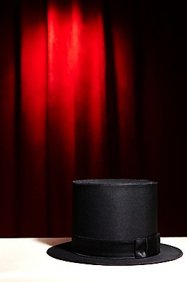 포토 JPG 스튜디오촬영 모자 잡화 실내 사람없음 놀이용품 마술 커튼 오브젝트 마술도구 마술사모자 국내포토 모자_잡화 내부 도구 파일형식