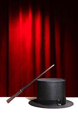 포토 JPG 스튜디오촬영 모자 잡화 실내 사람없음 놀이용품 마술 커튼 오브젝트 마술봉 마술도구 마술사모자 국내포토 모자_잡화 내부 도구 파일형식