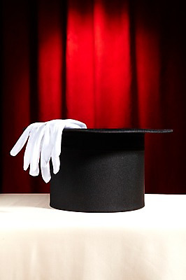 포토 JPG 스튜디오촬영 모자 잡화 장갑 탁자 실내 사람없음 놀이용품 마술 커튼 오브젝트 마술도구 마술사모자 흰장갑 국내포토 모자_잡화 가구 내부 도구 파일형식