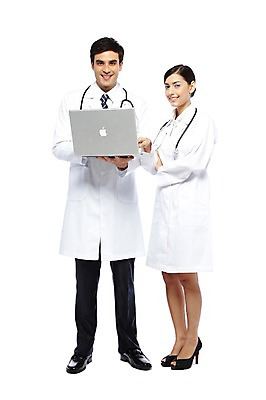 포토 JPG 스튜디오촬영 전신 서양인 외국인 해외기획촬영 직업 해외 여자 2011년태국 남자 포즈 청진기 의료기기 실내 서기 웃음 들기 누끼 사람 20대 성인 두명 앞모습 치료 노트북 컴퓨터 팔짱 의사 의료용품 가운 의사가운 청년만 성인만 국내포토 옷 뷰포인트 의학 모션 표정 인종 청년 내부 전자제품 의료진 파일형식