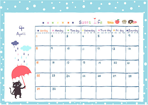 EPS 동물 구름 한마리 백그라운드 일러스트 우산 치즈 프레임 틀 사람없음 고양이 달력 비 도넛 사과 4월 빗방울 머핀 비구름 국내일러스트 자연요소 1 빵 과일 포유류 날씨 디저트 유제품 반려동물 비_날씨 날짜 먹구름 파일형식 벡터 구름_자연