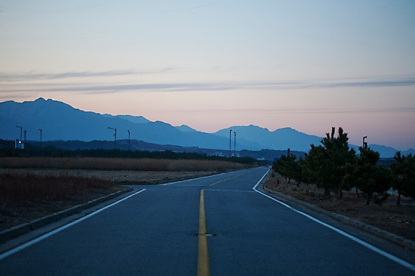 포토 JPG 나무 식물 도로 길 자연현상 자연 하늘 산 풍경 해변 사람없음 야외 모래사장 노을 저녁 곰솔 국내포토 자연요소 바다 교통시설 야간 생태계 파일형식