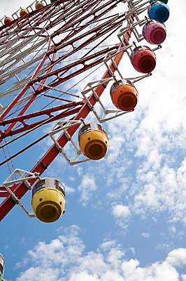 포토 JPG 주간 구름 해외풍경 해외 아시아 로우앵글 하늘 풍경 사람없음 야외 도시풍경 일본 놀이공원 동경 도쿄 놀이기구 순환 대관람차 오다이바 국내포토 자연요소 나라 뷰포인트 모션 테마파크 도시 파일형식