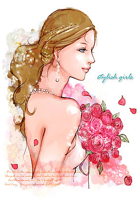 PSD 식물 우먼라이프 드레스 여자 패션 꽃잎 꽃 부케 일러스트 목걸이 한명 미소 사람 상반신 20대 성인 라이프 뷰티 장미 귀걸이 보석 순수 청순 여자만 여자한명만 성인여자만 청년만 청년여자만 성인한명만 청년여자한명만 성인여자한명만 성인만 국내일러스트 1 라이프스타일 옷 꽃다발 컨셉 장신구 표정 청년 생활 광석 파일형식