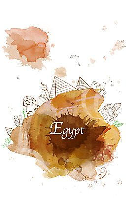 PSD 나라 컬러 외국문화 여행 캘리배경 백그라운드 유적 일러스트 캘리그라피 아프리카 이집트 관광지 세계 갈색 도시 피라미드 수도 스핑크스 수도_도성 국내일러스트 전통 건축물 문화 랜드마크 파일형식