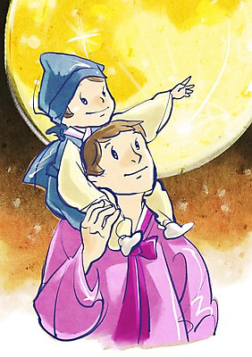 PSD 전통 명절 남자 행복 아들 어린이 일러스트 밤하늘 미소 웃음 사람 두명 추석 보름달 달 자녀 목말 아빠 전통의상 한복 어깨 달맞이 부자지간 남자만 국내일러스트 자연요소 한국전통 기념일 감정 가족 모션 하늘 표정 신체부위 야간 파일형식