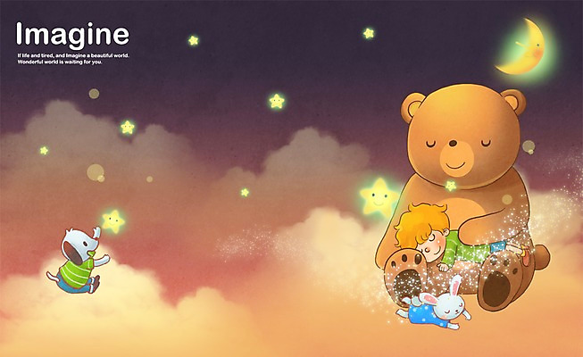 PSD 동물 구름 남자 별 여유 어린이 일러스트 곰 상상 하늘 한명 웃음 사람 소년 판타지 달 토끼 잠 강아지 소통 남자만 남자한명만 어린이만 소년만 소년한명만 국내일러스트 자연요소 1 감정 컨셉 포유류 표정 반려동물 개 파일형식