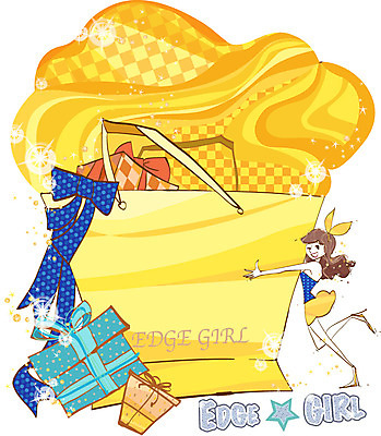 EPS 우먼라이프 라이프스타일 여자 패션 리본 패턴 일러스트 선물 한명 미소 웃음 사람 20대 성인 30대 선물상자 쇼핑 쇼핑백 여자만 여자한명만 성인여자만 성인만 국내일러스트 1 무늬 가방 표정 청년 생활 장년 상자 파일형식 벡터