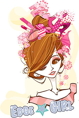 EPS 우먼라이프 라이프스타일 여자 패션 구두 나비 패턴 일러스트 윙크 한명 미소 웃음 사람 20대 성인 30대 쇼핑 화장품 하이힐 향수 여자만 여자한명만 성인여자만 성인만 국내일러스트 1 곤충 신발 무늬 표정 청년 생활 장년 뷰티 여성화 파일형식 벡터