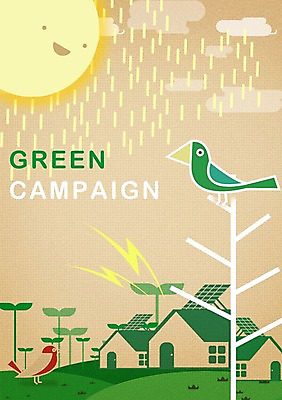 PSD 나무 구름 캠페인 두마리 일러스트 조류 사람없음 초록색 태양 새싹 자연보호 환경 그린캠페인 재활용 에너지 나뭇가지 그린에너지 보호 사회이슈 언덕 환경보전 에코 친환경 태양에너지 집열판 국내일러스트 자연요소 식물 동물 컬러 컨셉 2 자연 파일형식