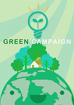 PSD 나무 지구 캠페인 일러스트 전구 주택 사람없음 초록색 새싹 자연보호 환경 그린캠페인 재활용 에너지 그린에너지 보호 사회이슈 환경보전 에코 친환경 집열판 국내일러스트 식물 컬러 컨셉 자연 건물 태양에너지 파일형식