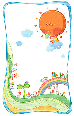 PSD 구름 꽃 백그라운드 무지개 일러스트 사다리 조류 날씨 주택 초원 사람없음 태양 새싹 맑음 희망 풍차 풀 국내일러스트 자연요소 식물 동물 감정 건물 도구 파일형식