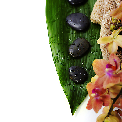 포토 JPG 해외이미지 잎 근접촬영 사람없음 수건 스파 조약돌 스파용품 아로마테라피 난초꽃 해외202004 해외포토 식물 꽃 뷰포인트 위생용품 돌_바위 난초 오브젝트 테라피 파일형식