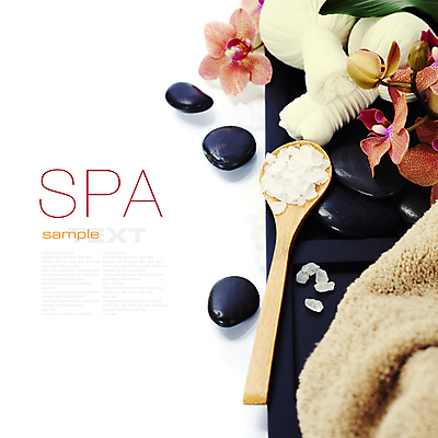 포토 JPG 해외이미지 사람없음 수건 숟가락 스파 난초 스파용품 아로마테라피 난초꽃 입욕소금 해외202004 해외포토 식물 꽃 수저 위생용품 미용용품 오브젝트 소금 테라피 파일형식