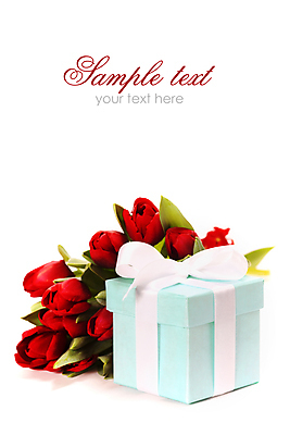 포토 JPG 해외이미지 꽃다발 캘리그라피 발렌타인데이 사람없음 선물상자 튤립 흰배경 해외202004 해외포토 꽃 백그라운드 데이이벤트 선물 상자 흰색 파일형식