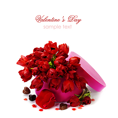 포토 JPG 해외이미지 꽃다발 발렌타인데이 사람없음 선물상자 초콜릿 튤립 하트 흰배경 하트상자 해외202004 해외포토 모양 꽃 백그라운드 데이이벤트 디저트 선물 상자 흰색 파일형식