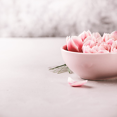 포토 JPG 해외이미지 그릇 꽃잎 꽃 실내 사람없음 흰배경 담기 아로마테라피 해외202004 해외포토 식물 식기 백그라운드 모션 내부 흰색 테라피 파일형식