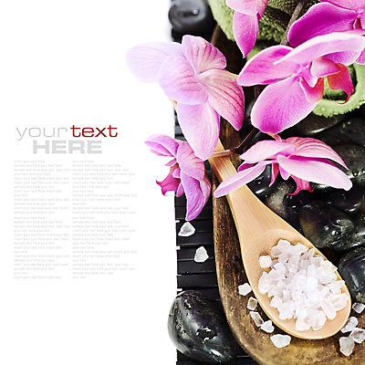 포토 JPG 해외이미지 근접촬영 사람없음 수건 숟가락 스파 조약돌 스파용품 아로마테라피 난초꽃 입욕소금 해외202004 해외포토 꽃 뷰포인트 수저 위생용품 돌_바위 미용용품 난초 오브젝트 소금 테라피 파일형식