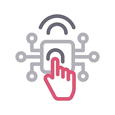 EPS 해외이미지 손 디자인 컨셉 일러스트 비즈니스 손가락 모바일 추상 사람 컴퓨터 디지털 모니터 터치 엄지손가락 네트워크 선택 어플리케이션 목표 전자 클릭 고립 인공 지능 해외202105 해외일러스트 무늬 신체부위 전자제품 파일형식 벡터