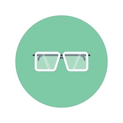 EPS 해외이미지 디자인 안경 백그라운드 일러스트 유행 검은색 원형 보호 심볼 비전 고립 광학 스타일 해외202105 해외일러스트 도형 잡화 컬러 컨셉 파일형식 벡터