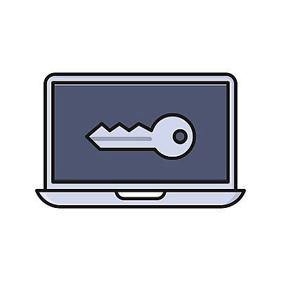 EPS 해외이미지 컨셉 일러스트 열쇠 안전 노트북 빛 컴퓨터 디지털 공책 오브젝트 잠금 보안 뼈대 빛망울 경보 구성 폴리곤 해외202105 해외일러스트 문구용품 전자제품 파일형식 벡터