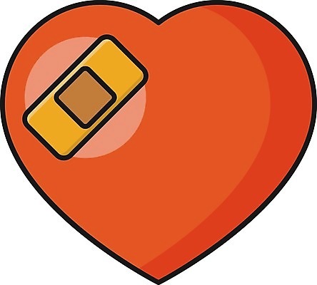 EPS 해외이미지 커플 백그라운드 컨셉 일러스트 부분 관계 발렌타인데이 건강 사랑 빨간색 약 고통 낭만 슬픔 흰색 하트 상처 충돌 심볼 사인 붕대 고립 단절 돌봄 석고 헬프 해외202105 해외일러스트 모양 감정 컬러 의학 모션 데이이벤트 도움 파일형식 벡터