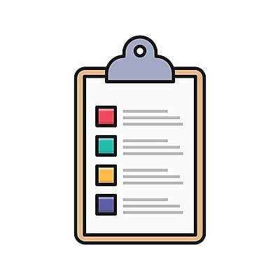 EPS 해외이미지 디자인 종이 일러스트 사무실 쪽지 공책 플랫 선택 수집 심볼 사인 보고서 싱글 서식 문서 UI 서류판 설문지 체크리스트 프로젝트 목차 해외202105 해외일러스트 컨셉 비즈니스 문구용품 사무용품 파일형식 벡터