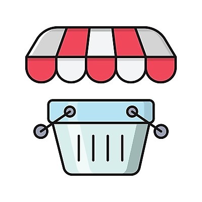 EPS 해외이미지 디자인 음식 일러스트 비즈니스 미술 그래픽 쇼핑 픽토그램 세일 바구니 상점 카트 시장 구매 쇼핑몰 고객 상업 소매 온라인 슈퍼마켓 고립 매각 해외202105 해외일러스트 문화예술 파일형식 벡터