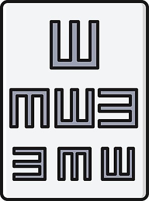 EPS 해외이미지 직업 안경 일러스트 건강 병원 장비 시험 환자 의사 시력 비전 안과 시력검사 돌봄 광학 해외202105 해외일러스트 잡화 교육 의학 모션 의료진 검사_조사 파일형식 벡터