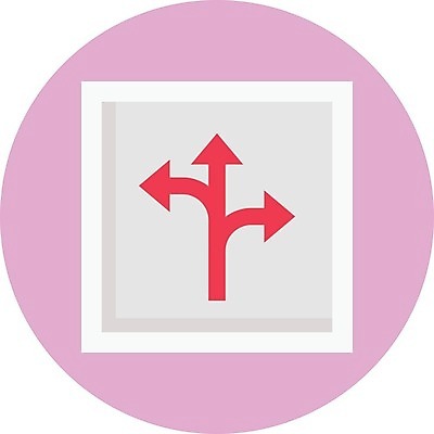 EPS 해외이미지 디자인 도로 여행 백그라운드 컨셉 일러스트 가이드 화살 거리 경고 공백 정보 표지판 플랫 선택 방향 왼쪽 심볼 오브젝트 사인 고립 방법 해외202105 해외일러스트 직업 길 교통시설 알림판 파일형식 벡터