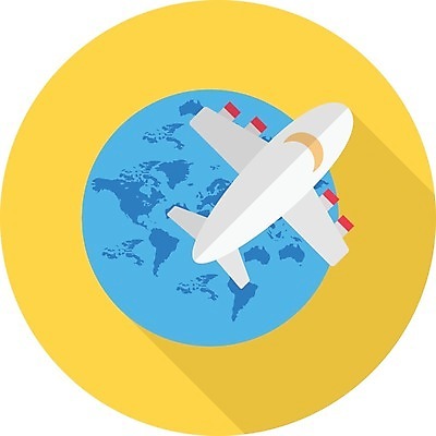 EPS 해외이미지 모양 템플릿 디자인 배너 종이 여행 백그라운드 컨셉 일러스트 하늘 비행기 그래픽 세계 검은색 공백 흰색 플랫 심볼 오브젝트 사인 UI 고립 대패 엘리먼트 해외202105 해외일러스트 컬러 항공교통 대중교통 파일형식 벡터