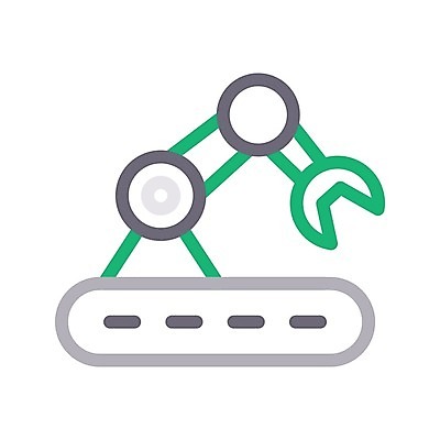 EPS 해외이미지 식물 산업 선 일러스트 공장 세트 기계 장비 공구 업무 제조 자르기 심볼 언론 공학 되감기 자동 자동화 제어 커터 해외202105 해외일러스트 교육 공업 모션 도구 작업 파일형식 벡터