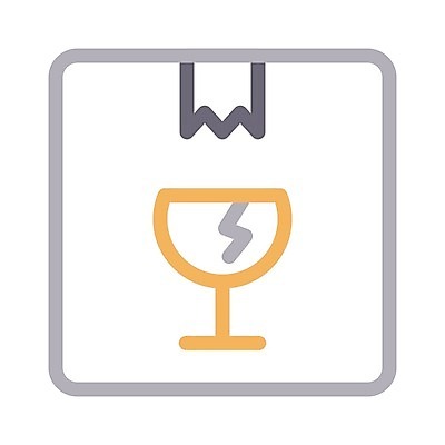 EPS 해외이미지 종이 백그라운드 이동 일러스트 포장 교통시설 유리 손잡이 경고 세트 상자 라벨 화물 보호 상품 심볼 사인 팩 패키지 판지 깨짐 돌봄 취급주의 해외202105 해외일러스트 교통 컨셉 모션 재질 프레임 화장품 운송업 시설 파일형식 벡터